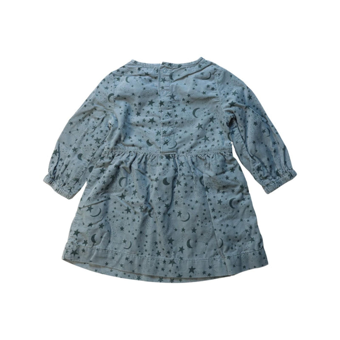 A Green Long Sleeve Dresses from Stella McCartney in size 12-18M for girl. (Back View)