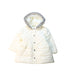 A Ivory Puffer/Quilted Coats & Outerwear from Janie & Jack in size 18-24M for girl. (Front View)