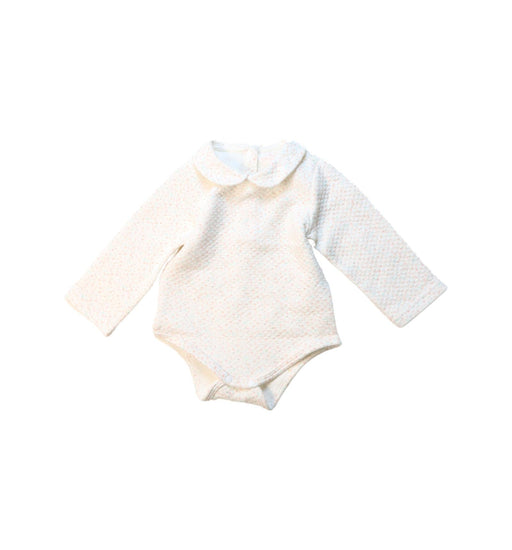 A Multicolour Long Sleeve Bodysuits from Chickeeduck in size 6-12M for girl. (Front View)