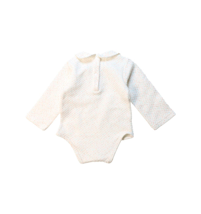 A Multicolour Long Sleeve Bodysuits from Chickeeduck in size 6-12M for girl. (Back View)