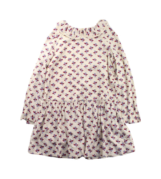 A White Long Sleeve Dresses from Bonpoint in size 8Y for girl. (Front View)