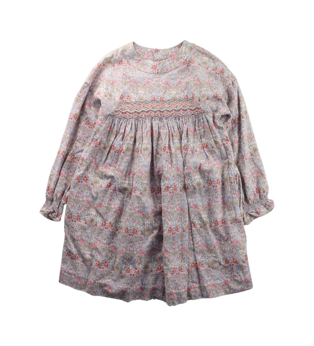 A Multicolour Long Sleeve Dresses from Bonpoint in size 8Y for girl. (Front View)
