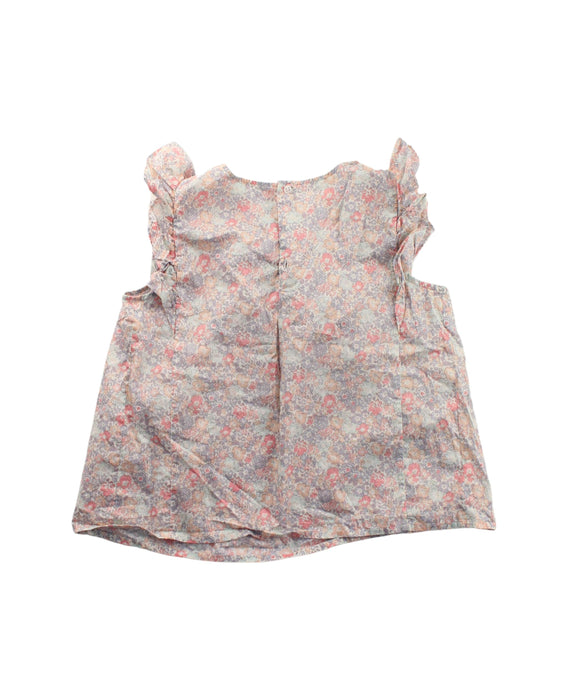 A Multicolour Short Sleeve Tops from Bonpoint in size 8Y for girl. (Back View)