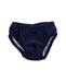 A Blue Swim Diapers from Aqua Blu in size 3-6M for boy. (Front View)