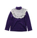 A Purple Long Sleeve Tops from As Know As Ponpoko in size 2T for girl. (Front View)