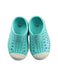 A Green Aqua Shoes from Native Shoes in size 12-18M for boy. (Back View)