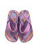 A Purple Sandals from Reef in size 12-18M for girl. (Back View)