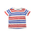 A White Short Sleeve T Shirts from Tommy Hilfiger in size 6-12M for boy. (Front View)