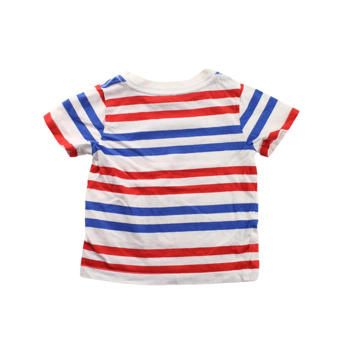 A White Short Sleeve T Shirts from Tommy Hilfiger in size 6-12M for boy. (Back View)