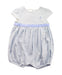 A Blue Short Sleeve Bodysuits from Ralph Lauren in size 12-18M for girl. (Front View)