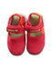 A Red Sandals from Adidas in size 12-18M for boy. (Back View)
