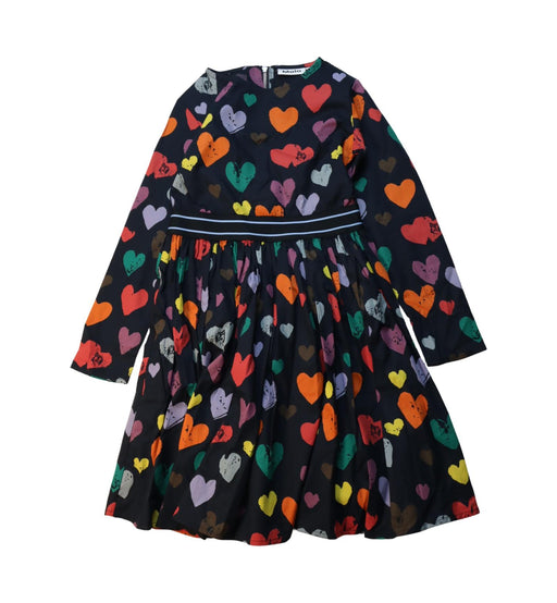 A Multicolour Long Sleeve Dresses from Molo in size 7Y for girl. (Front View)