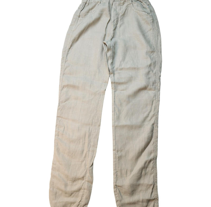 A Grey Casual Pants from Il Gufo in size 12Y for boy. (Front View)