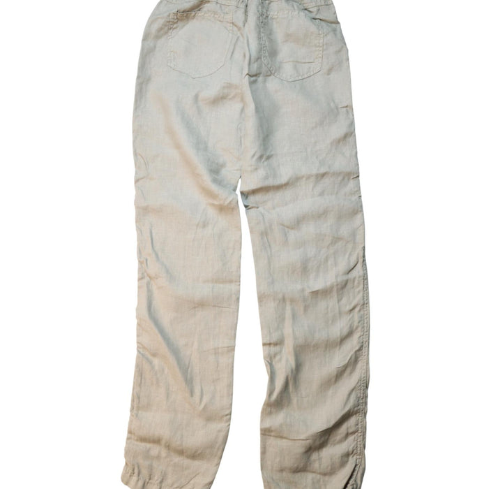 A Grey Casual Pants from Il Gufo in size 12Y for boy. (Back View)