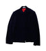 A Black Lightweight Jackets from Qipology in size 9Y for boy. (Front View)