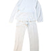 A White Pyjama Sets from Petit Bateau in size 10Y for girl. (Back View)