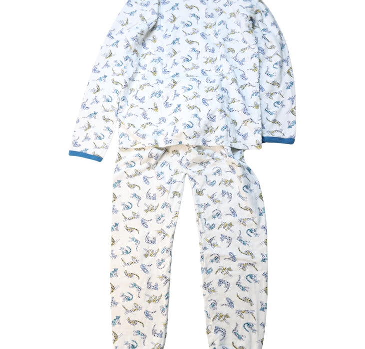 A Multicolour Pyjama Sets from Petit Bateau in size 12Y for boy. (Back View)