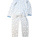 A Multicolour Pyjama Sets from Petit Bateau in size 12Y for boy. (Back View)