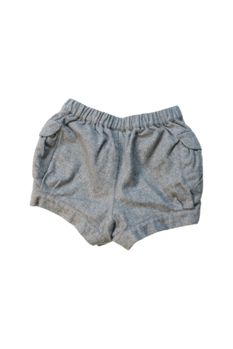 A Grey Shorts from Jacadi in size 12-18M for girl. (Back View)