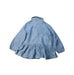 A Blue Long Sleeve Dresses from Ralph Lauren in size 12-18M for girl. (Back View)