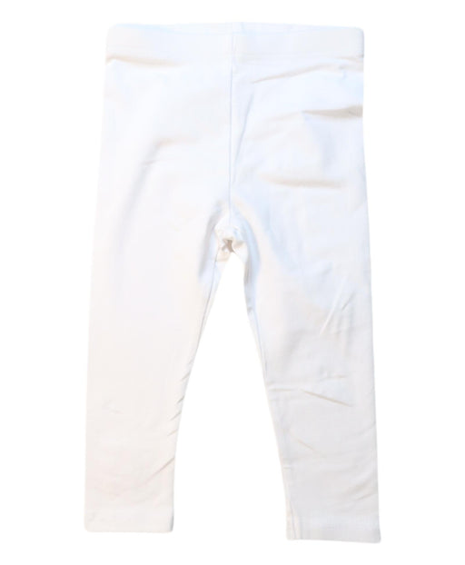 A White Leggings from Seed in size 18-24M for girl. (Front View)