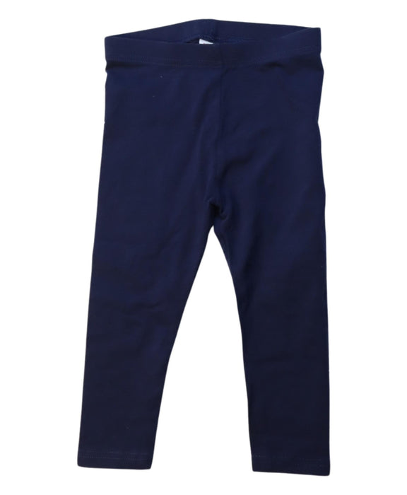 A Navy Leggings from Seed in size 18-24M for girl. (Front View)