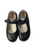 A Black Dress Shoes from Rossano in size 3T for girl. (Back View)