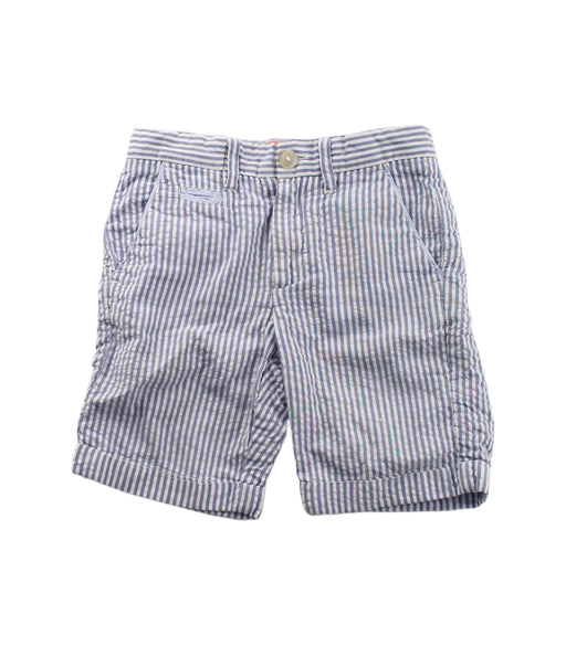A Blue Shorts from Velveteen in size 5T for boy. (Front View)