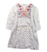 A White Long Sleeve Dresses from Bonne Mere in size 8Y for girl. (Front View)