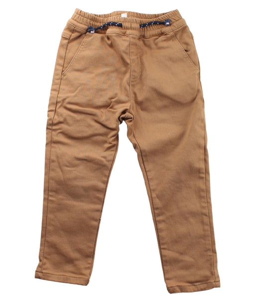 A Brown Casual Pants from Seed in size 2T for boy. (Front View)