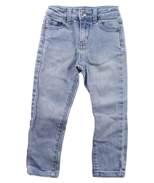 A Blue Jeans from Seed in size 2T for boy. (Front View)