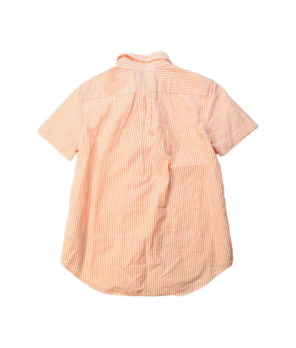 A Orange Short Sleeve Shirts from Ralph Lauren in size 5T for boy. (Back View)