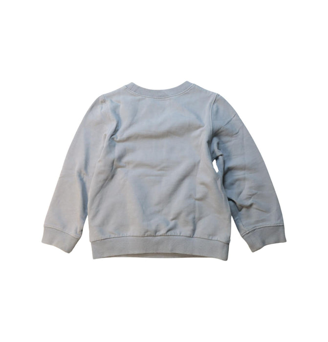 A Grey Crewneck Sweatshirts from Dior in size 4T for girl. (Back View)