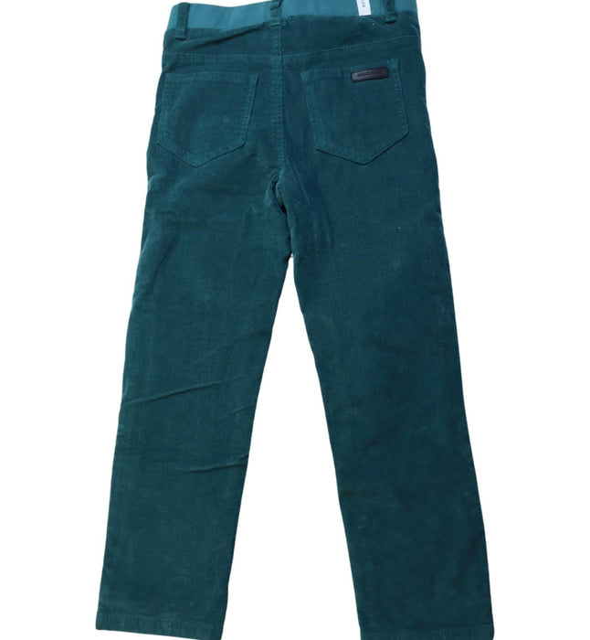 A Green Casual Pants from Jacadi in size 6T for boy. (Back View)