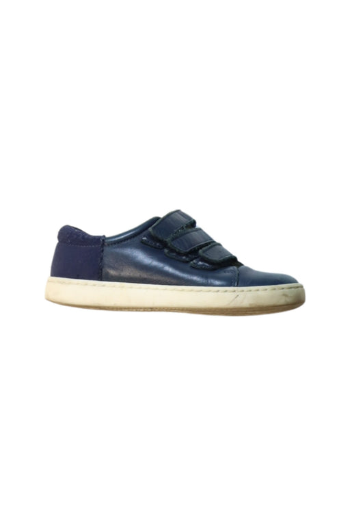 A Navy Sneakers from Jacadi in size 5T for boy. (Front View)
