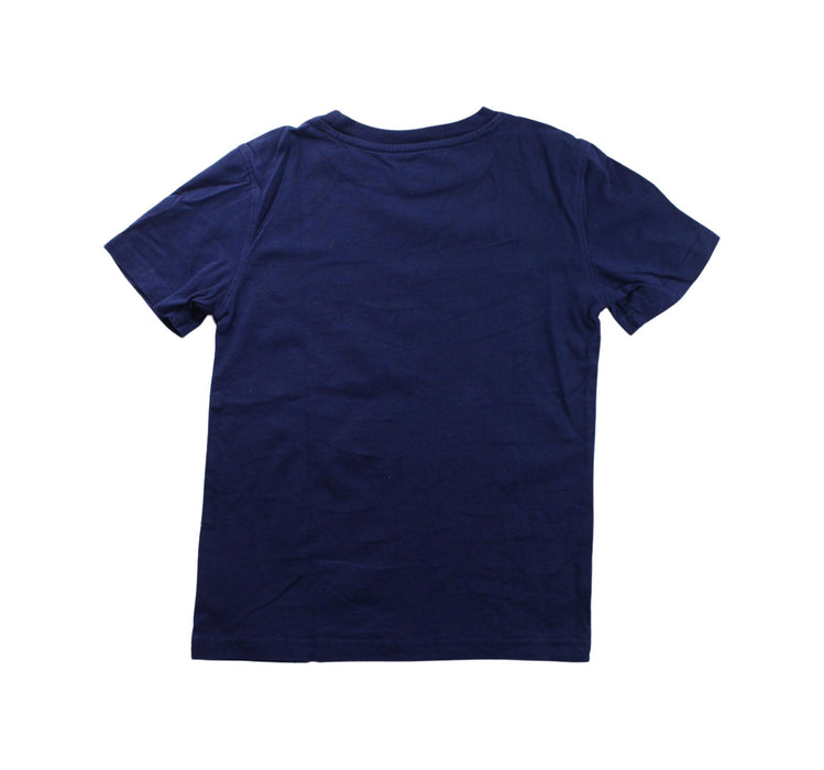 A Blue Short Sleeve T Shirts from Calvin Klein in size 7Y for boy. (Back View)