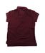 A Burgundy Short Sleeve Polos from Abercrombie & Fitch in size 7Y for boy. (Back View)
