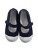 A Blue Flats from Jacadi in size 3T for girl. (Back View)
