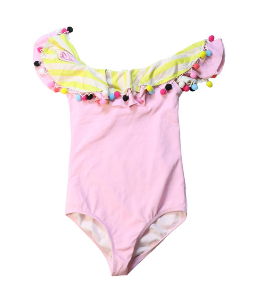 A Multicolour Swimsuits from Nessi Byrd in size 8Y for girl. (Front View)