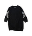 A Black Sweater Dresses from Kenzo in size 6T for girl. (Front View)