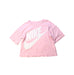 A Pink Short Sleeve T Shirts from Nike in size 5T for girl. (Front View)