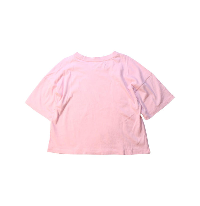 A Pink Short Sleeve T Shirts from Nike in size 5T for girl. (Back View)