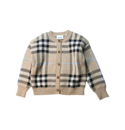 A Multicolour Cardigans from Burberry in size 4T for girl. (Front View)
