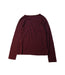 A Red Long Sleeve T Shirts from Bonpoint in size 10Y for boy. (Back View)