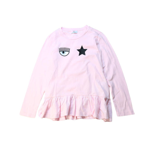 A Multicolour Long Sleeve Tops from Chiara Ferragni in size 8Y for girl. (Front View)