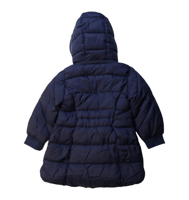 A Navy Puffer/Quilted Coats & Outerwear from Mayoral in size 3T for neutral. (Back View)
