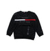 A Black Crewneck Sweatshirts from Tommy Hilfiger in size 2T for boy. (Front View)