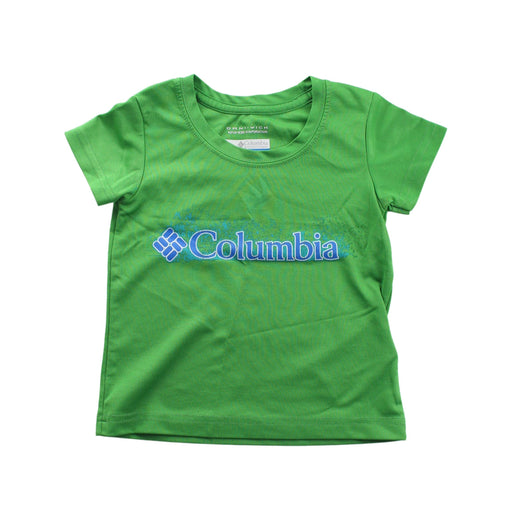 A Green Short Sleeve T Shirts from Columbia in size 2T for neutral. (Front View)