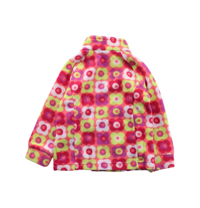 A Pink Lightweight Jackets from Columbia in size 2T for girl. (Back View)