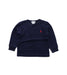 A Blue Crewneck Sweatshirts from Ralph Lauren in size 12-18M for boy. (Front View)